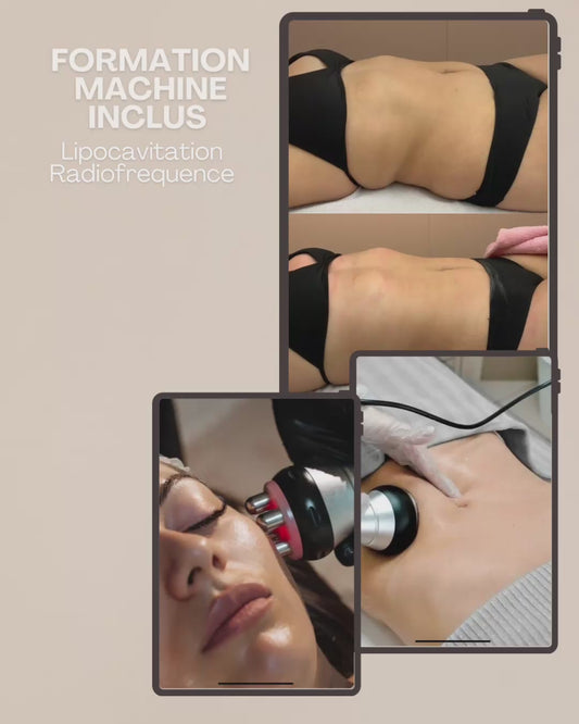 Formation Lipocavitation et Radiofréquence (machine inclus)
